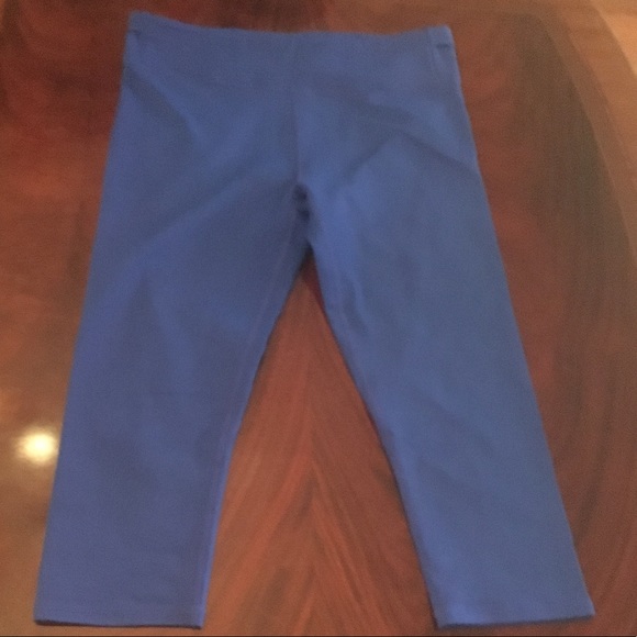 Fabletics Pants - FABLETICS Blue Capri Leggings
